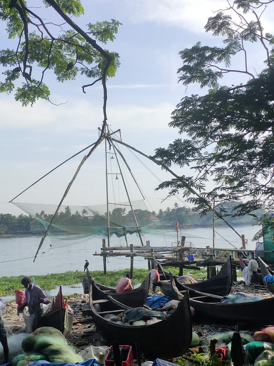Chinese fishing nets, Fort Kochi