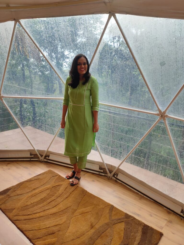 Glamping dome in Chikmagalur
