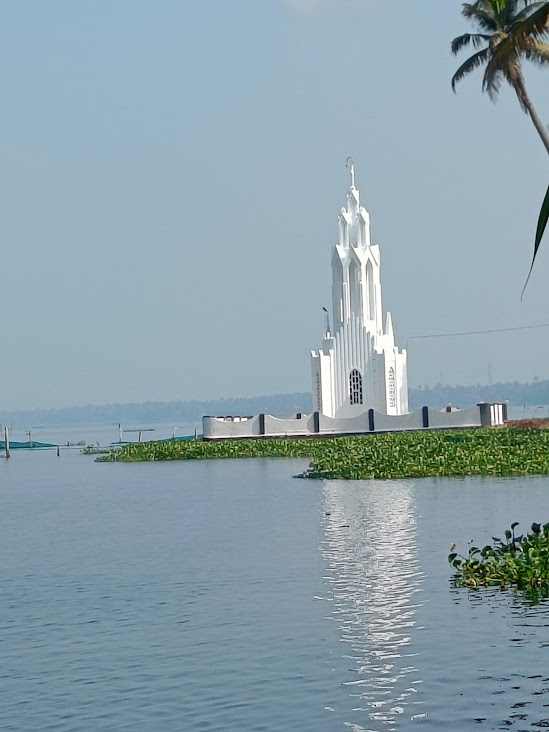 Church in Vembanad Lake