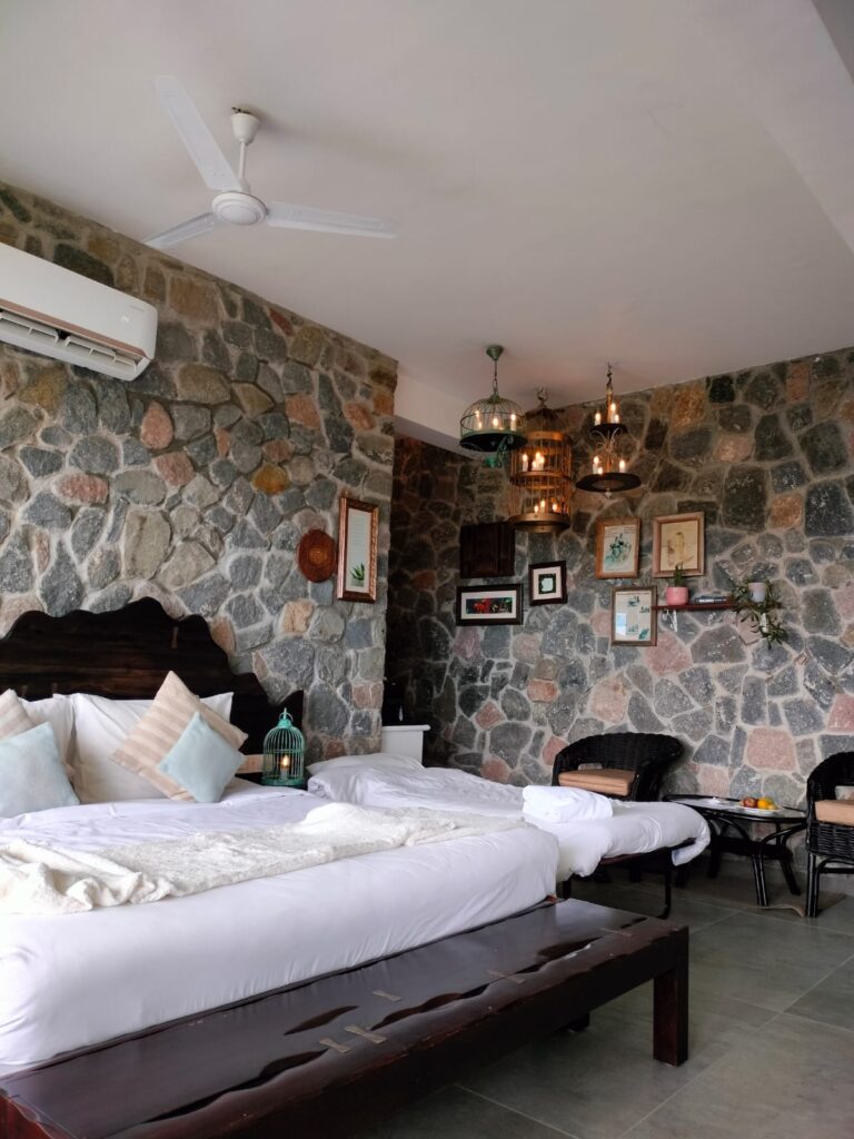 Cavern, hills and hues resort