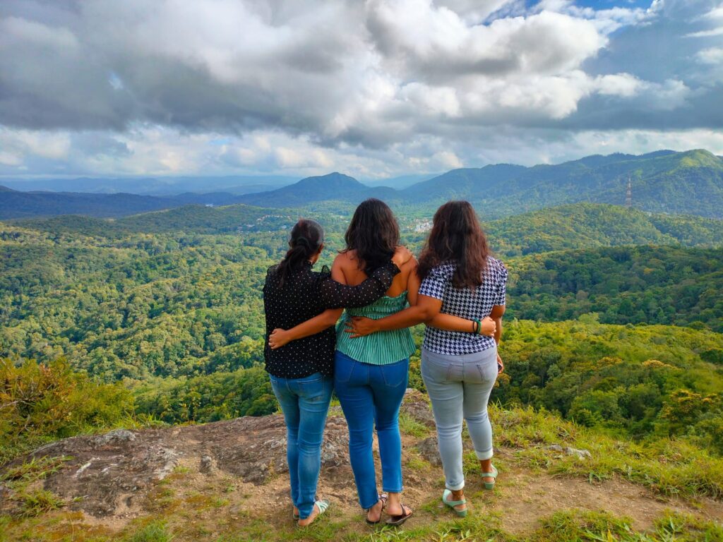 nature trail walk at Hills and hues resort, thekkady