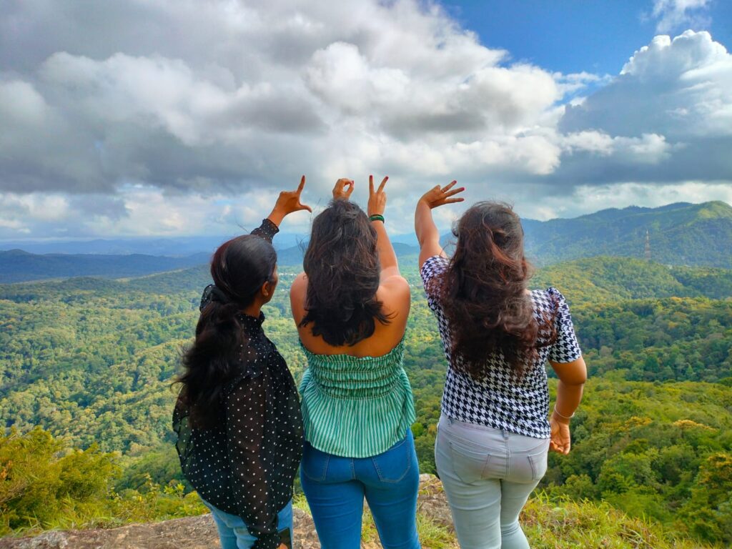 green hills view at Hills and hues resort, thekkady